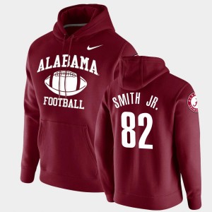 Irv Smith Jr. Bama Pullover Men #82 Retro Football Hoodie - Crimson 318549-626