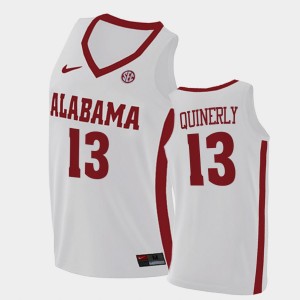 Jahvon Quinerly Crimson 2021 Swingman Men's #13 College Basketball Jerseys - White 779387-280