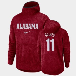 James Bolden Bama Basketball Spotlight #11 Pullover Team Logo Mens Hoodie - Crimson 815002-268
