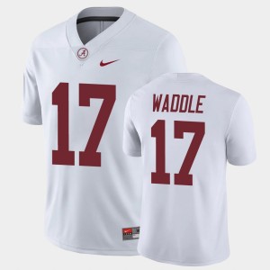 Jaylen Waddle Bama Men Game #17 College Football Jerseys - White 647804-372
