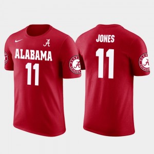 Julio Jones The Tide Atlanta Falcons Football #11 Men Future Stars T-Shirt - Red 433493-917
