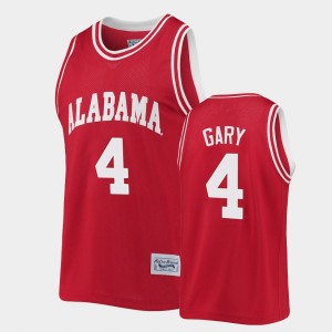 Juwan Gary Alabama Mens Commemorative Basketball Classic #4 Jersey - Crimson 302107-122