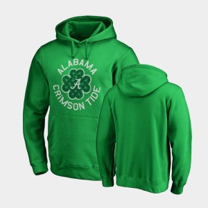 Bama Men St. Patrick's Day Luck Tradition Pullover Hoodie - Kelly Green 911319-943