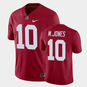 Mac Jones Bama Men's #10 Limited 2025 Jerseys - Crimson 239782-108