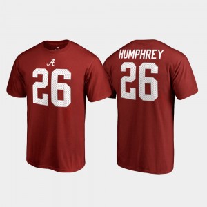 Marlon Humphrey The Tide College Legends Mens Name & Number #26 T-Shirt - Crimson 216477-394