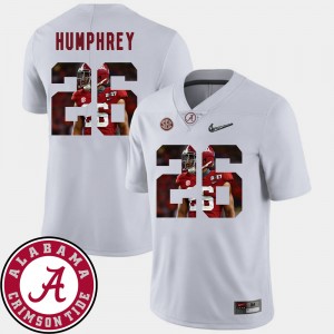 Marlon Humphrey The Tide Football Men's #26 Pictorial Fashion Jersey - White 808310-186