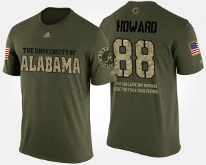 O.J. Howard The Tide #88 Military Short Sleeve With Message Men T-Shirt - Camo 798801-771