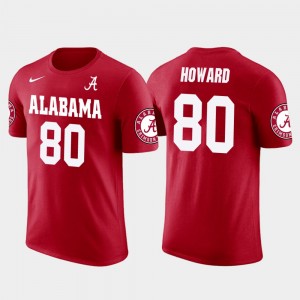 O.J. Howard The Tide #80 Future Stars Mens Tampa Bay Buccaneers Football T-Shirt - Red 394468-142