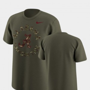 University of Alabama Legend Camo Mens T-Shirt - Olive 845132-261