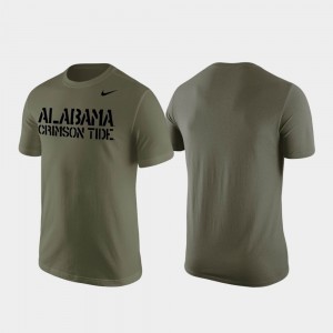 The Tide Men's Stencil Wordmark 2025-26 T-Shirt - Olive 170259-315
