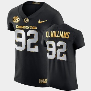 Quinnen Williams The Tide Mens Golden Edition #92 2020-21 Authentic Jerseys - Black 131261-343