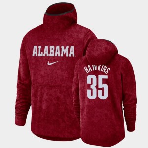 Raymond Hawkins Alabama Crimson Tide Men's Pullover Team Logo Basketball Spotlight #35 Hoodie - Crimson 885090-629