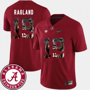 Reggie Ragland The Tide Mens Pictorial Fashion Football #19 Jerseys - Crimson 135050-998