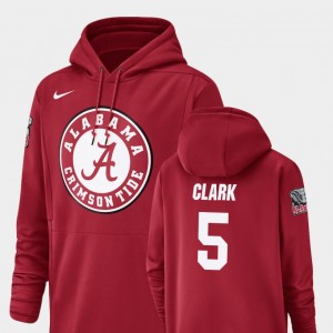 Ronnie Clark University of Alabama Champ Drive #5 Football Performance Men Hoodie - Crimson 973035-524