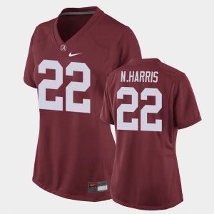 Najee Harris The Tide Replica Football Women #22 Game Jersey - Crimson 991975-946