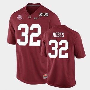 Dylan Moses Alabama Crimson Tide 2021 National Championship Youth #32 Replica Jersey - Crimson 310550-618